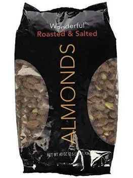 

Meraviglioso mandorle tostate e salate, 1.13 kg