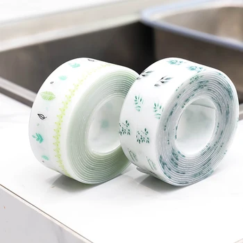 

1PC Kitchen Sink Waterproof Stickers Mildew Waterproof Tape Bathroom Toilet Beauty Seam Strip Self-Adhesive Pool Water Seal