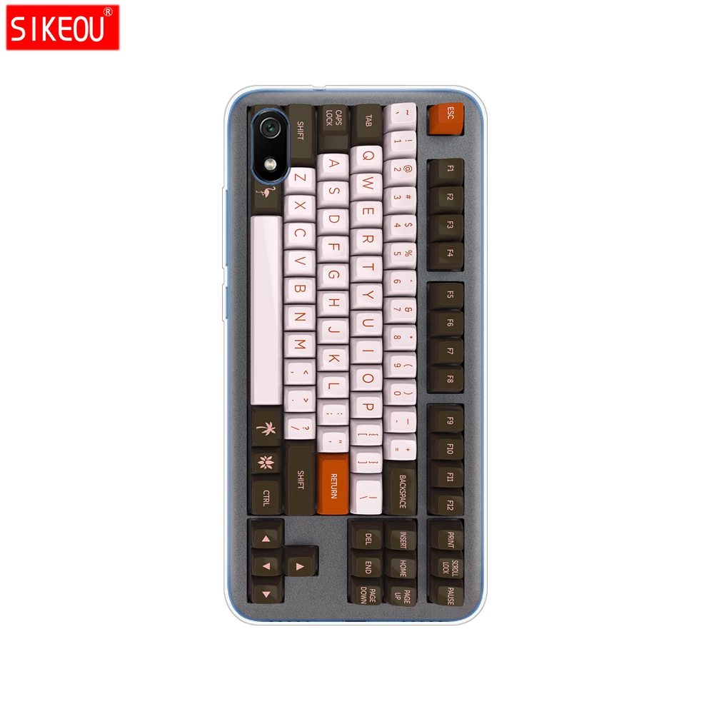 10465 Силиконовый чехол для xiaomi redmi 7a, чехлы с полной защитой, мягкая задняя крышка из ТПУ для redmi 7 a, бампер hongmi 7a, чехол для телефона - Цвет: 10465