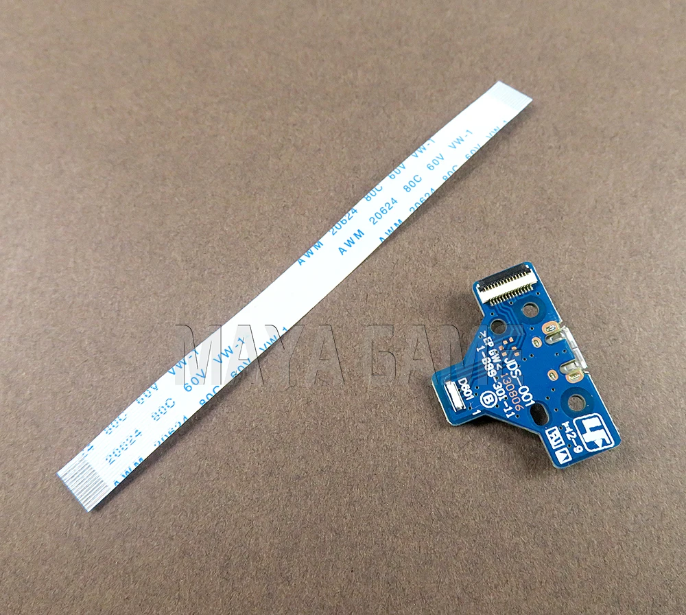 Зарядная Плата USB JDS 001 011 030 040 050 055 с ленточным кабелем для контроллера Playstation 4 PS4