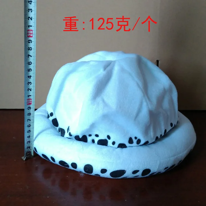 2 стиля Аниме one piece Trafalgar Law бейсбольная кепка белая точечная шляпа Косплей Костюмы Плюшевые повседневные рождественские подарочные вееры