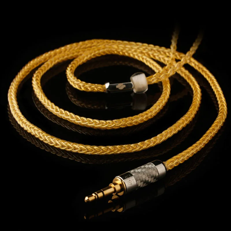 xiaofan AU01 8 Core Gold Plated Upgrade Cable 2.5