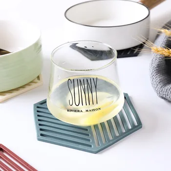 

Silicone Coaster Insulation Pad Anti-hot Pad Home Dining Table Mat Silicone Placemat Bowl Drink Coasters Kitchen supplies