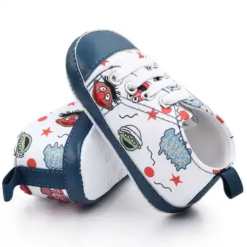 

Canvas Classic Sports Sneakers Unicorn print Infant Toddler Soft Sole Anti-slip Baby ShoesNewborn Baby Boys Girls First Walkers