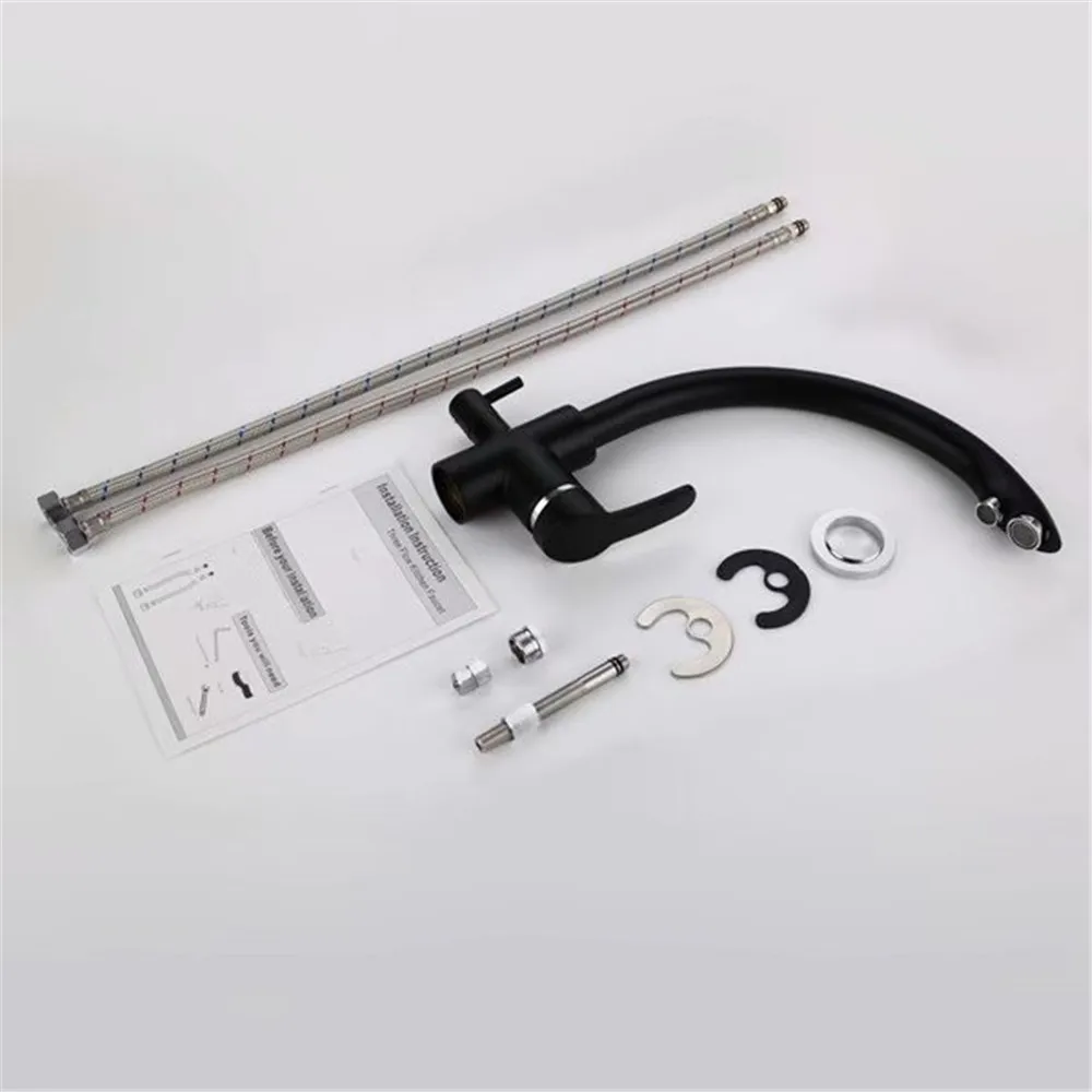 Matte Black  3 Way Water Filter Taps (4)