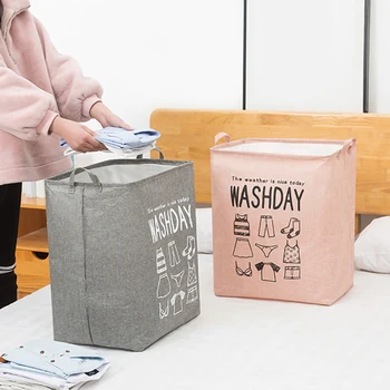 

Super Large Capacity Storage Baskets for Sundries Underwear Toys Waterproof Organizer Clothing Storage Box Dirty Laundry Basket