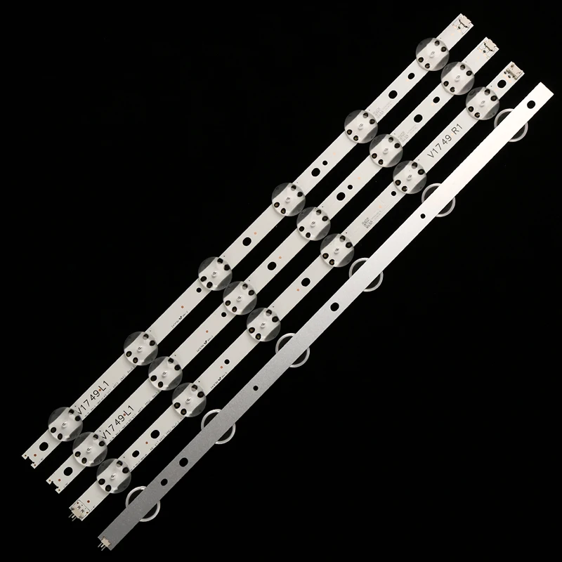 2TV(8PCS) New Kit 4 PCS LED strip Forled strip 49uj670v LG 49UV340C 49UJ6565 49UJ670V 49 V17 2862 2863 6916L-2862A 6916L-2863A