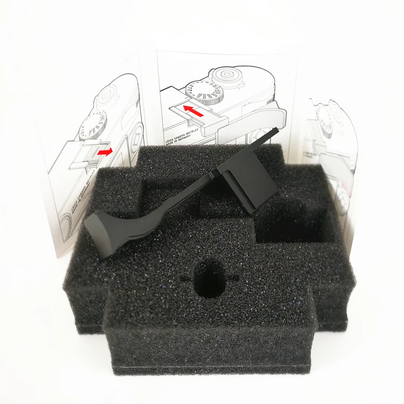 Impugnatura Per Pollice In Metallo Hot Shoe Per Leica Q3 19080 Q2 Tipo 4889 Sostituire 19543