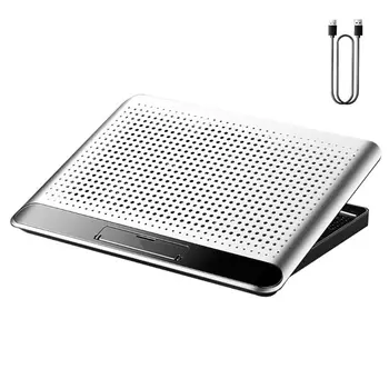 

Laptop Aluminum Alloy 6 Gear Adjustable Radiator Support Silent Portable Cooler B85A