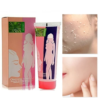 

100ml Deep Cleansing Exfoliating Peeling Gel Facial Cleanser Deep Exfoliator Gel Scrub Smooth Moisturizing Skin Care Cleaner