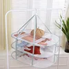 Drying Net Hang Clothes Basket, Windproof,Breathable, Multi-Layer,Rectangular, Flat Drying Net Bag, Socks, Sweaters, Drying Rack 1