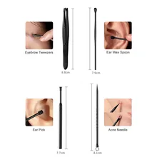 18 шт уход за ногтями резак кутикулы клипер педикюр маникюрный набор подарочный Чехол Набор пилочка для ногтей блок шлифовальный буфер блока для ногтей