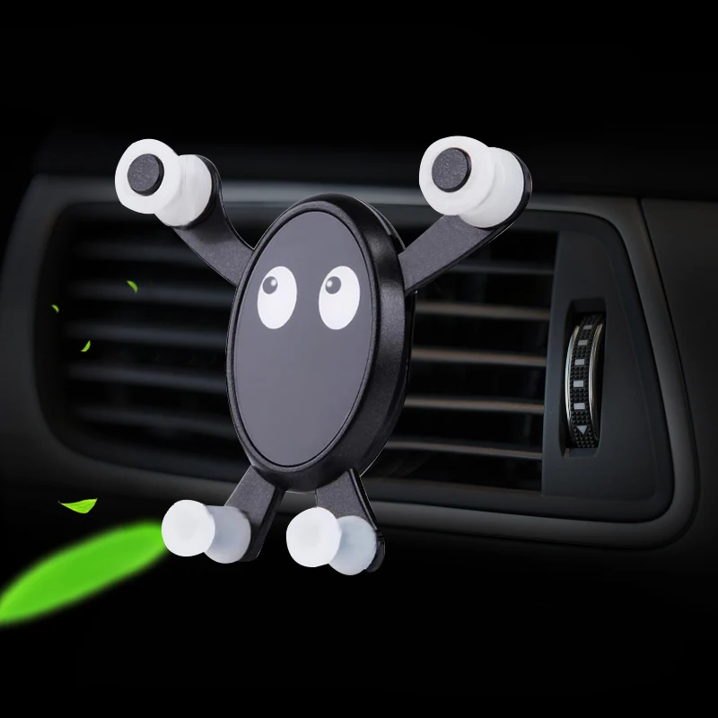 Car Holder Smartphone Mobile Phone Holder Universal Air vent Holder Stand No Magnetic Car Phone Holder angry