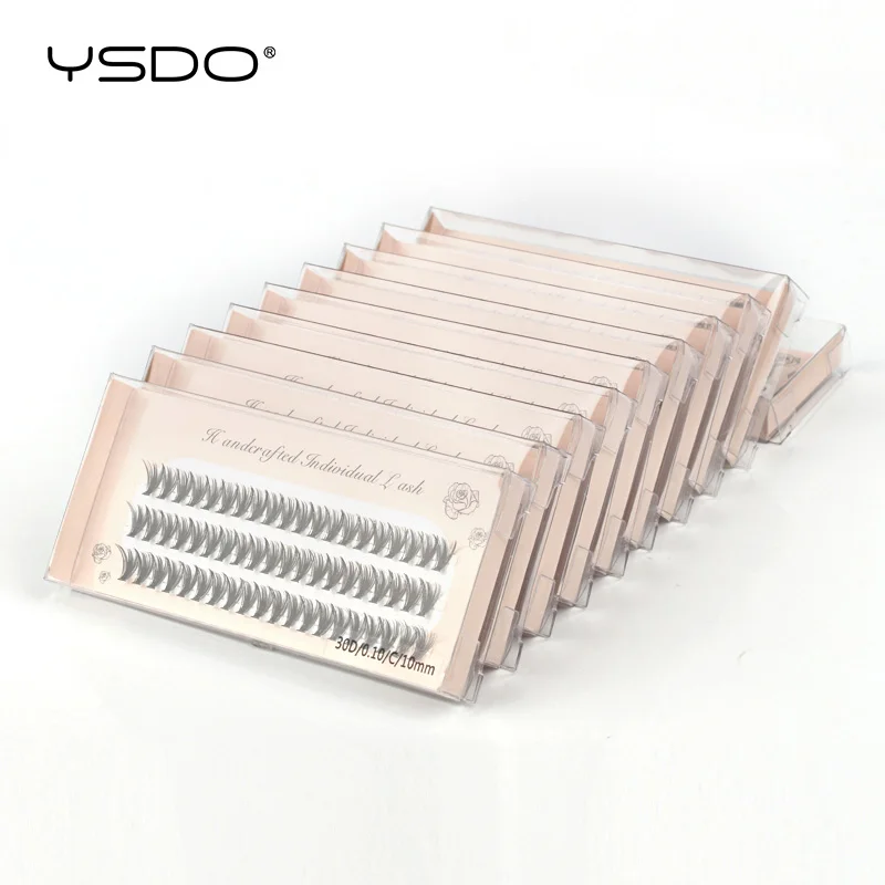 YSDO Eyelash Extension Natural Faux Mink Eyelashes Individual 10/20/30D Cluster Lashes Makeup Cilia false eyelashes eyelash extension eyelash extensions eyelash extension lashes fake eyelashes 60 Bundles