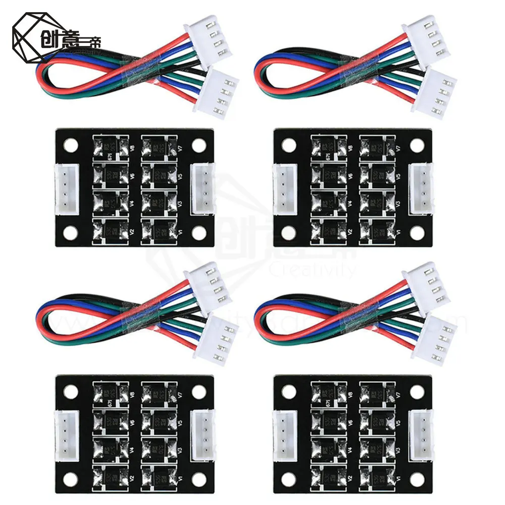Creativity 4pcs New TL-Smoother V1.0 addon module For 3D pinter for stepper driver motor 3d printer parts MK8 i3 Ender 3 Pro | Компьютеры