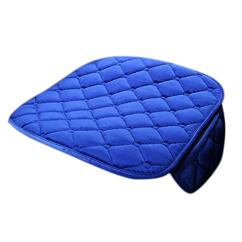 

Car Seat Cover Cushion Universal Short Plush Velvet Front Car Chair Pad Vehicular Auto Accessorie Winter Seat Protector