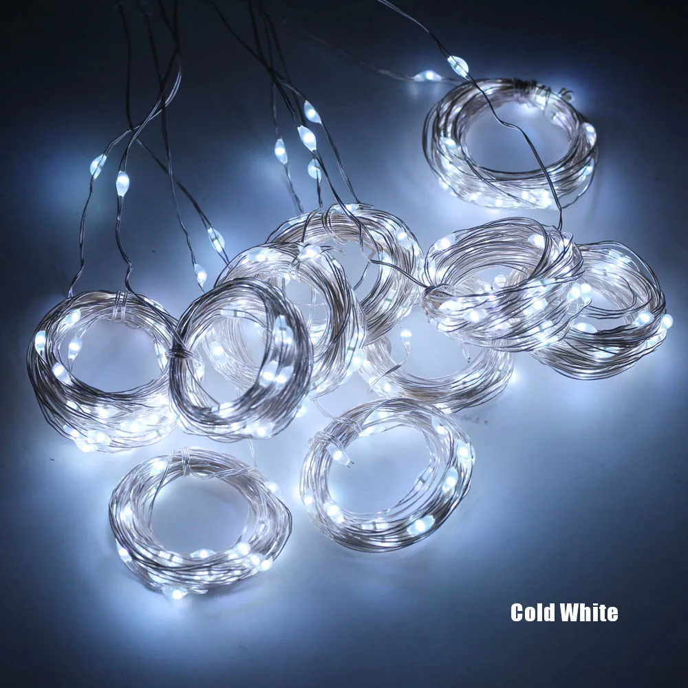 Cold White 3x3 м светодиодный светильник-занавеска s умная Мерцающая гирлянда на окно USB Сказочный светильник Свадебные праздничные вечерние украшения для спальни - Испускаемый цвет: Cold White