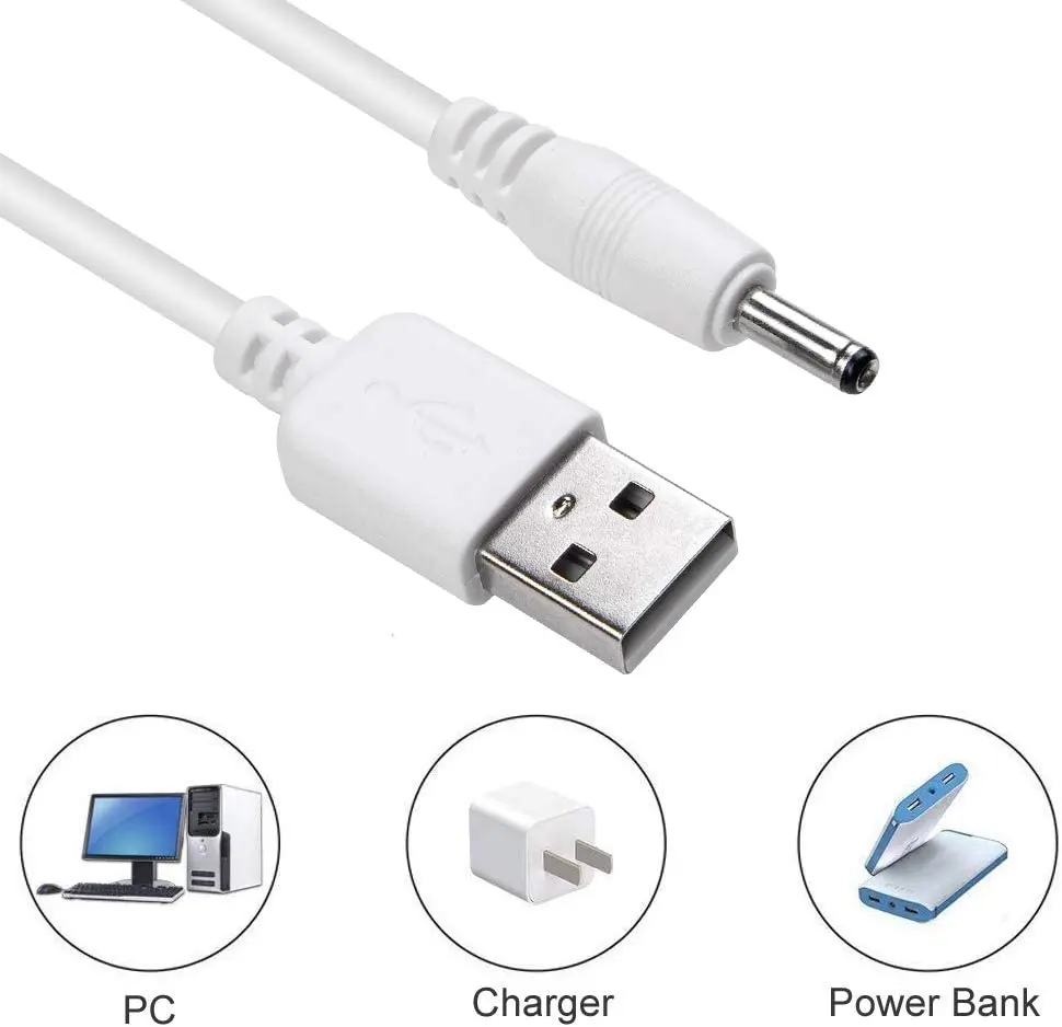 USB Charging Cable 2pcs For LELO Sona Gigi Ina Wave Soraya Lily
