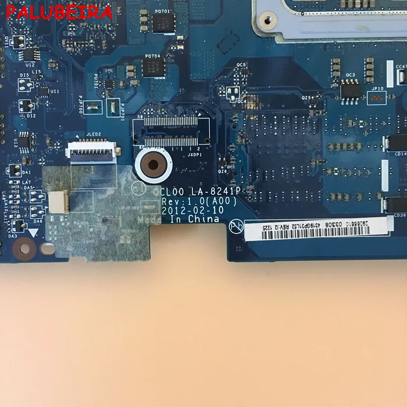 PALUBEIRA 4P57C 04P57C CN-04P57C QCL00 LA-8241P для Dell Inspiron 15R 7520 материнская плата LA-8241P HD 7730 м рабочих