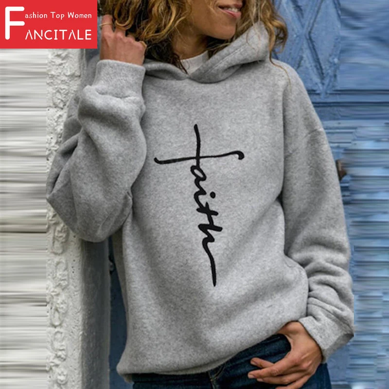 

Fashion Hoodie Women Autumn Winter Elegant Pattern Print Fleece Long Sleeve Hooded Tops Pullover Drawstring Hoodies Sweatshirts