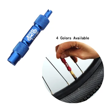 

Bicycle Valve Core Bike Valve Core Multifunction Tool Mouth French Bicycle Valve Tube Tire Extension Rod Unloading