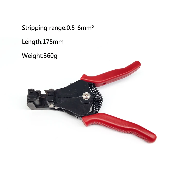 

HS-700B Automatic Wire Stripper Range 0.5- 6mm Crimping Pliers Multifunctional Hand Tool