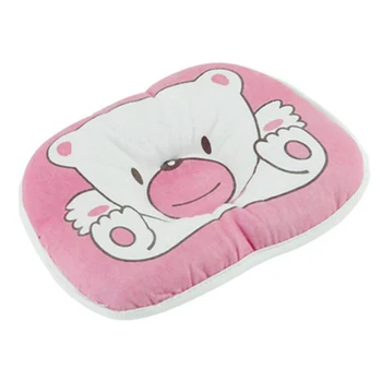 

Boys Girls Cushion Newborn Prevent Flat Head Baby Kids Cotton Blend Toddler Nursery Concave Sleep Support Bedding Infant Pillow