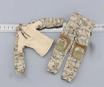 

1/6 Scale M017 Navy Seal Female Camouflage Coat and Pants Models for 12''Figures Bodies Accessories