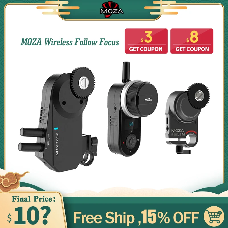 MOZA беспроводной следящий фокус iFocus/двигатель IFcous M для Moza Air 2 или AirCross DSLR Gimbal