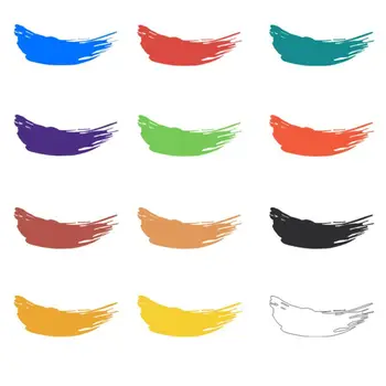 

12 x 12ml Heavy Body Colors Rich Pigments Acrylic Paint Set for Painting Crafts