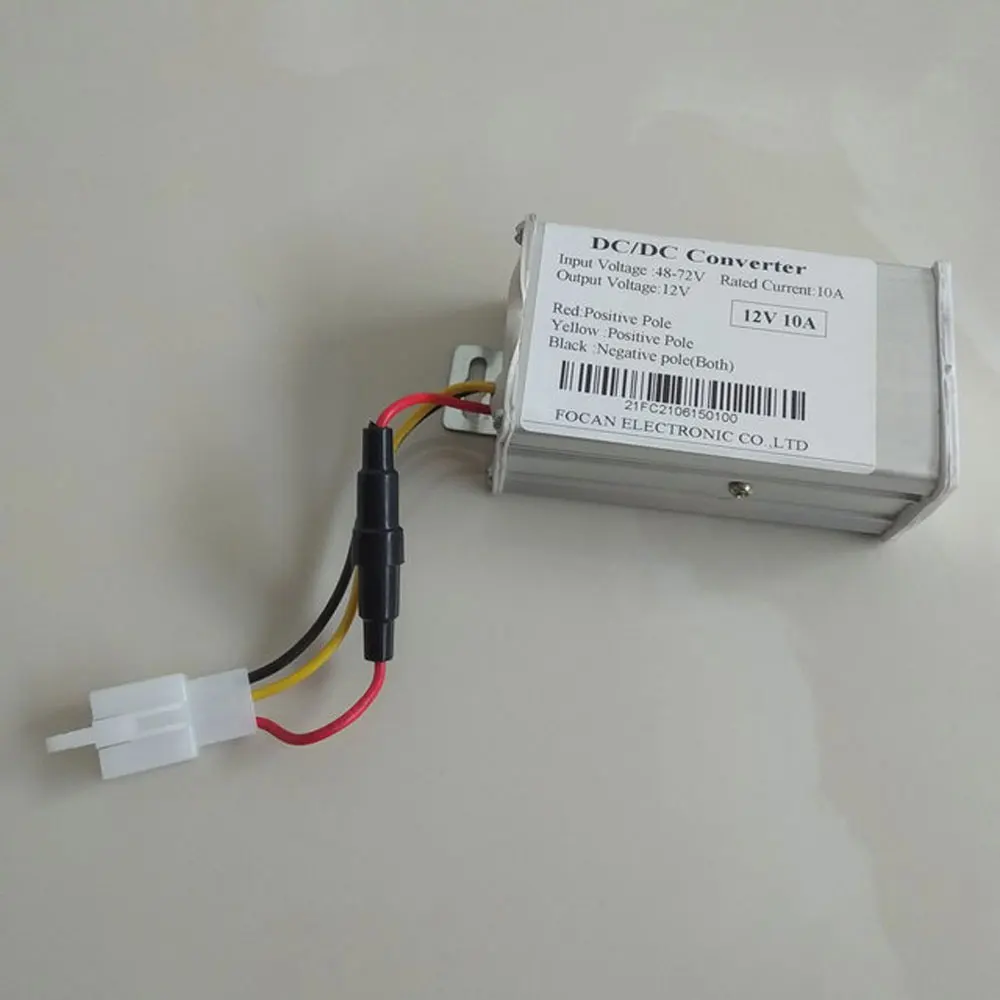 36V/48V/60V/72V/80v/96V/120V to 12V 10A 15A 20A DC/DC converter for Electric Car /Vehicle Battery electric Power transformer