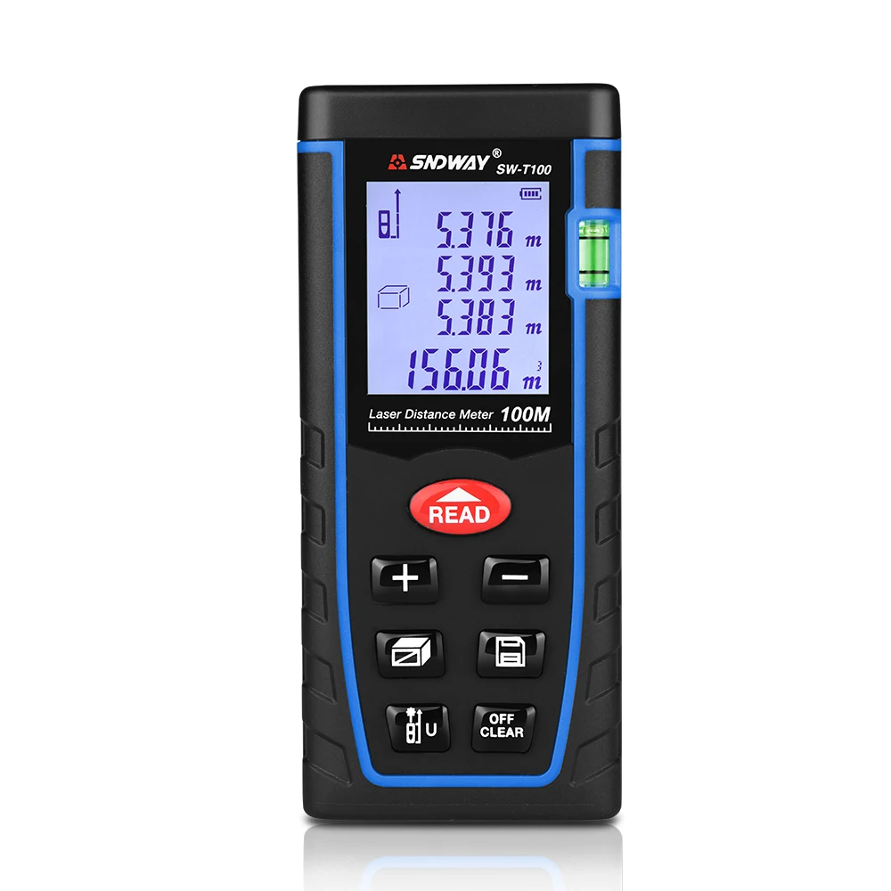 Digital Laser Distance Meter 40m 60m 70m 80m 100m 120m Laser Rangefinder range finder tape distance measure ruler Roulette tools