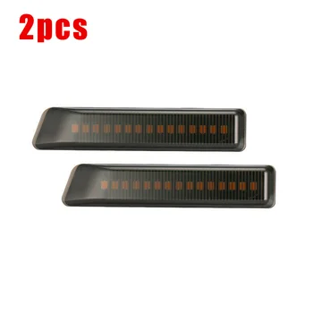 

Lamp Side Marker Lights Amber Left+Right Exterior Replacement 2pcs Set