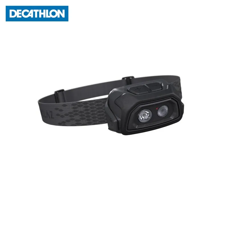 Налобный фонарь для треккинга Trek 500 с USB разъемом 200 люмен х Decathlon|Фонарики и