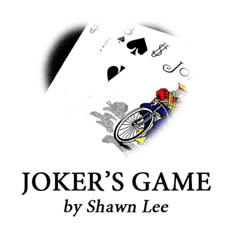 

Joker's Game by Shawn Lee Card Magic Tricks Gimmick Illusions Easy To Do Magician Poker Deck Magic Props Funny Toys