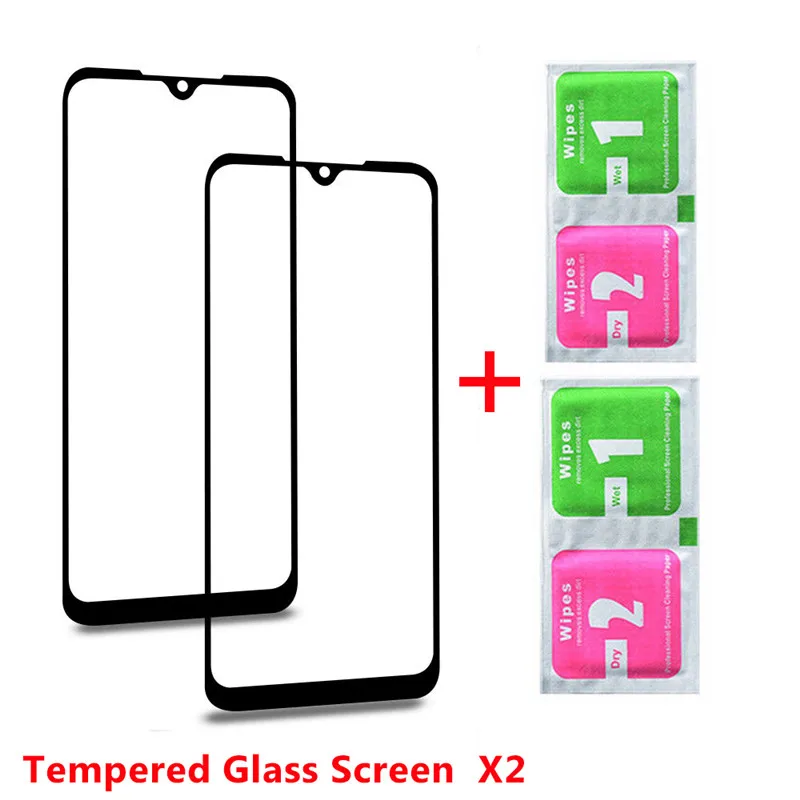 Предварительно защитное стекло на Xiaomi mi A3 mi A 3 стекло ксиоми ми A3 сяоми ми a3 ми a 3 протектор экрана стекло на Xiaomi mi A2 Lite стекло ксиоми ми A2 лайт сяоми ми a3 ми 9T Mi 9T 3ащитное Полное стекло - Цвет: 2Pcs glass