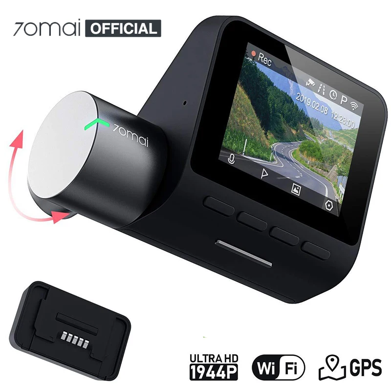 Xiaomi 70mai Pro Dash Cam 1944P gps ADAS Автомобильная камера Dvr 70 mai Pro Dashcam Голосовое управление 24H монитор парковки Автомобильный Wi-Fi камера Xiaomi 70mai Pro Dash Cam 1944P gps ADAS Автомобильная камера Dvr 70 mai Pro Dashcam Голосовое управление 24H монитор парковки Автомобильный Wi-Fi камера