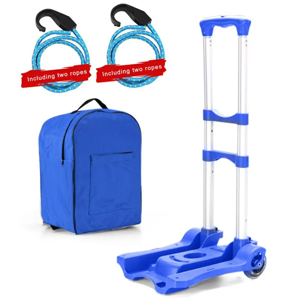 

40kg Adjustable Folding Hand Truck Portable Luggage Storage Bag For Shopping Travel Cart Moving Home Office Storage