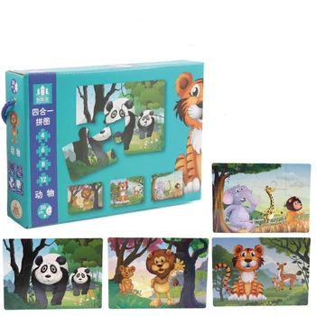 

Large Matching Puzzle Games for Kids Early Learning Card My First Jigsaw Puzzle Toys For Children Kids Educational Toys