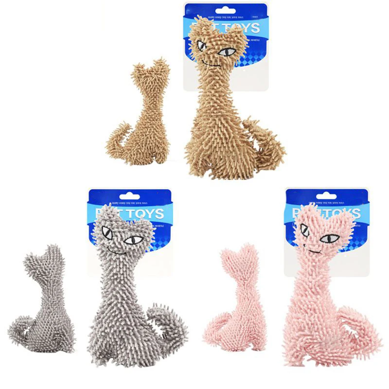 Pet собачка, звук, игрушка в виде животного, игрушки собаки шнур велюр игрушки-Жвачки обучение прорезывания зубов Забавный мягкий материал для малых Размер XXS XS S M L XL XXL