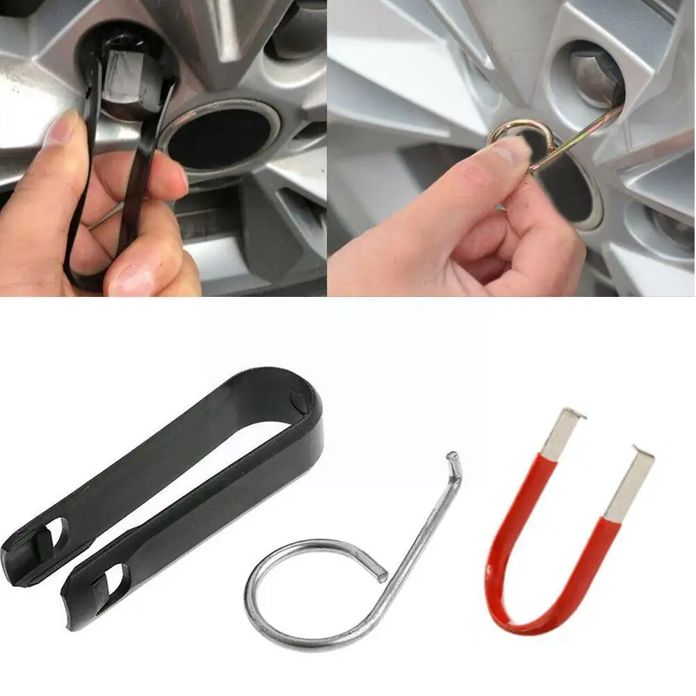 Wheel Lug Nut Cover Caps Removal Tool Fast Dismantle Car Tire Cap Tool For VW Audi Wheel Bolt