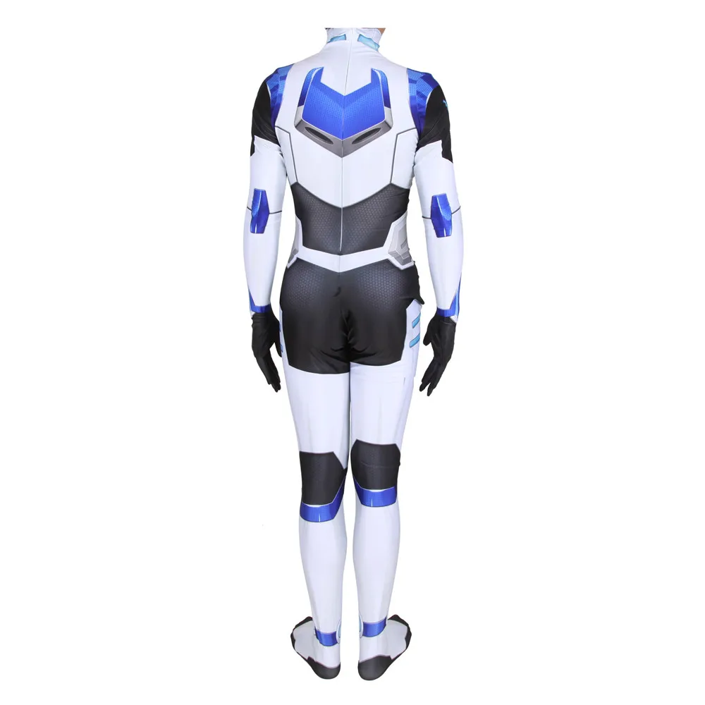 Voltron Defender of the Universe, карнавальный костюм, красный, черный, шесть цветов, комбинезон, костюм на Хэллоуин для взрослых детей