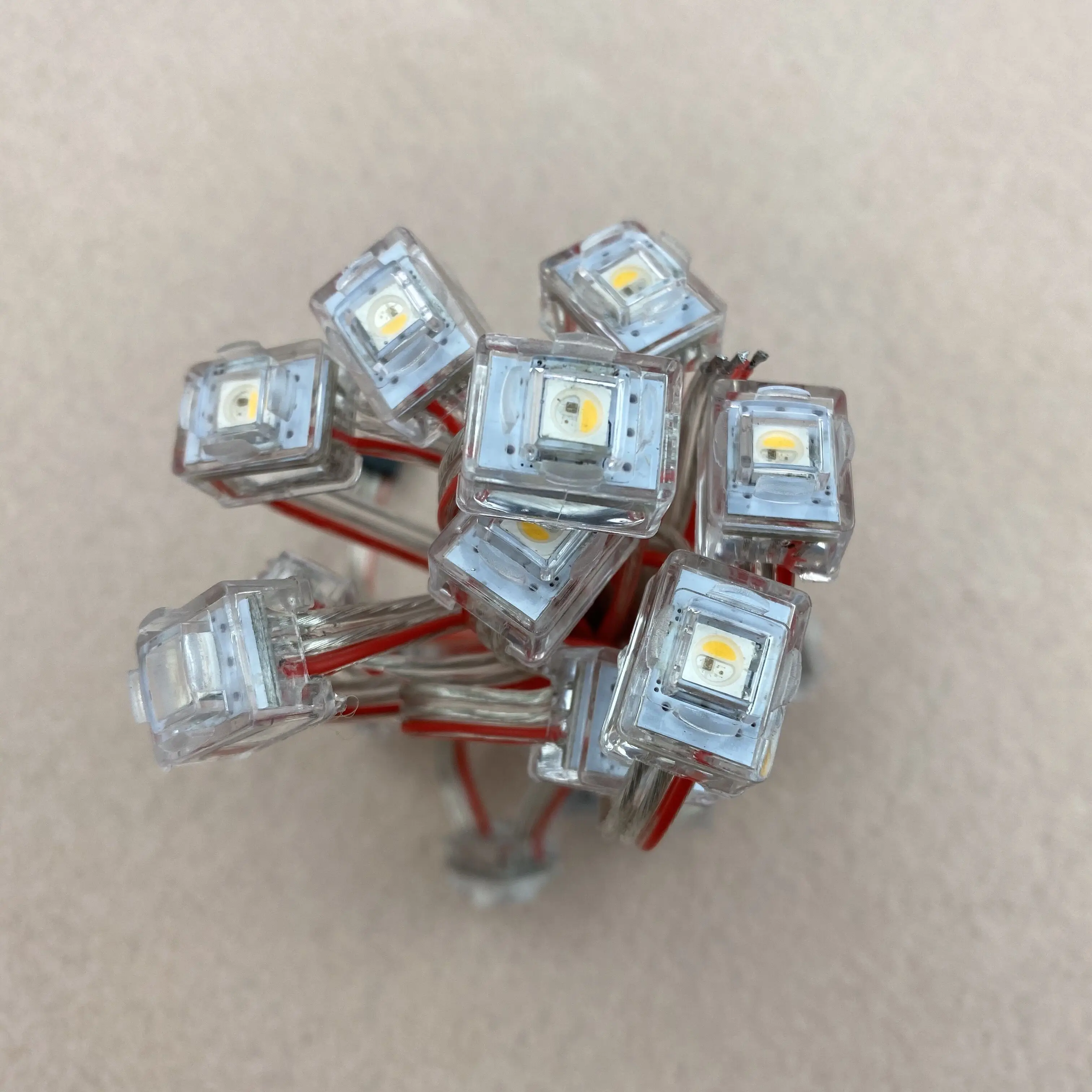 DC5V ּ   SK6812-RGBW(4000K) IP68 LED ȼ , RGB Ǯ ÷, ũ: 14mm & 10mm, 12mm  