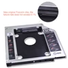 TISHRIC 2ND HDD Caddy 9.5mm/12.7mm Optibay SATA 3.0 HDD Case/Enclosure Adapter DVD HDD Hard Disk For 2.5'' SSD 2TB for Laptop ► Photo 2/5