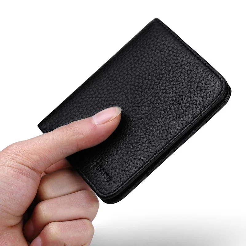 WILLIAMPOLO Man's Wallets Genuine Leather Designer Wallets Famous Brand Small Purse Slim Wallet Card Holder Wallet For Men PL149 3