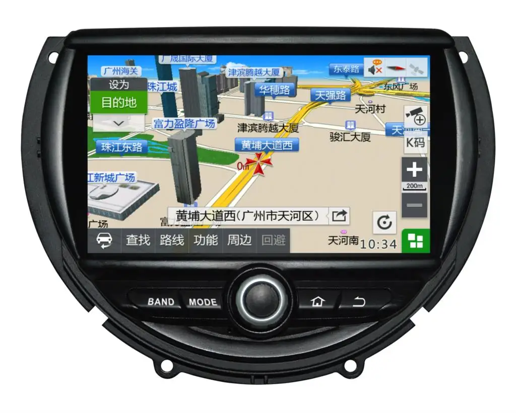 Восьмиядерный Android 9,0 автомобильный DVD gps Радио Навигация для Mini Cooper- с 4G/Wifi DVR OBD зеркальное соединение