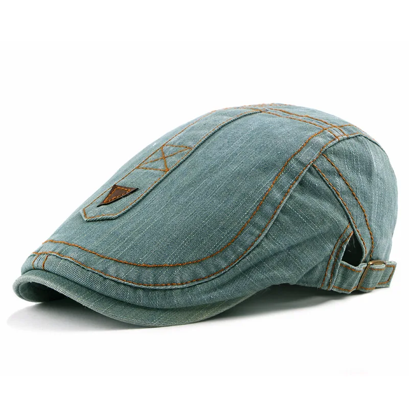 Sapka Denim Beret Bonnet Bere Casquette Femme Baret Hat Newsboy flat caps for men painter French Hat Peaky