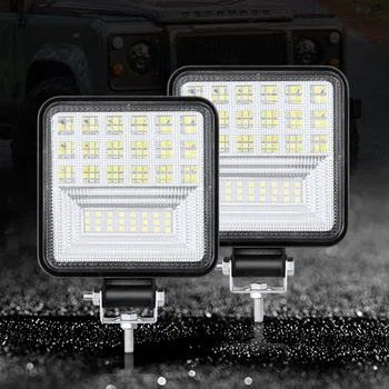 

126w LED Work Light 12v 24v for Off Road Truck Bus Boat Fog Light Car Light Assembly