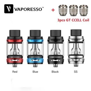 

Original Vaporesso NRG Tank 5ml with 3pc NGR GT CCELL 0.5ohm Coil 26.5mm Diameter Vape Atomizer for Vaporesso Revenger / Gen Mod