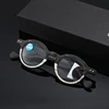 Wood Grain Progressive Multifocal Reading Glasses Men Women Anti Blue Light Glasses Retro Vintage Presbyopic Round Glasses 2024 3
